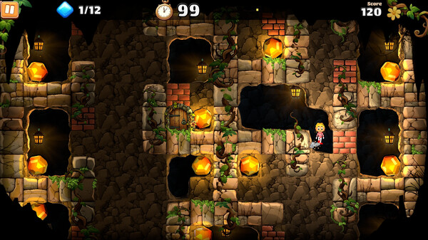 【5.05】PS4游戏《推石小子40周年版 Boulder Dash》英文版1.03_4