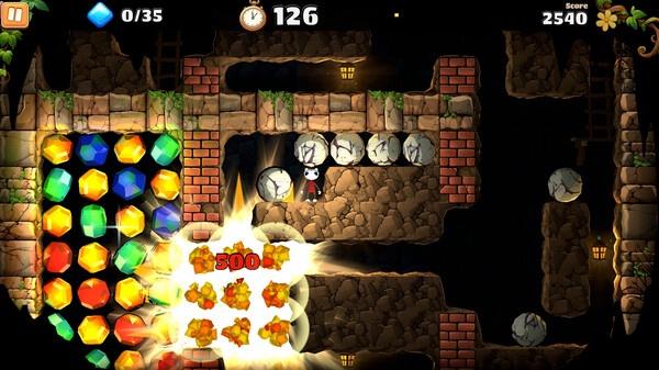【5.05】PS4游戏《推石小子40周年版 Boulder Dash》英文版1.03_1