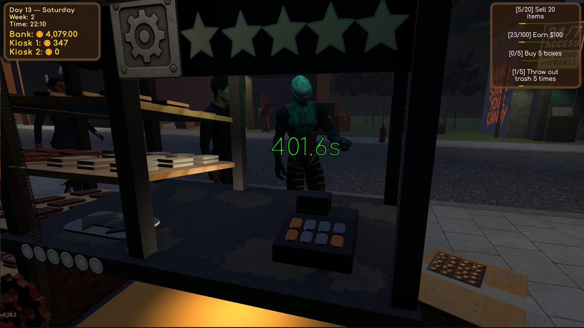 《巧克力摊位模拟器/Choco Kiosk Simulator》PC中文版下载-含Build.20368851_0