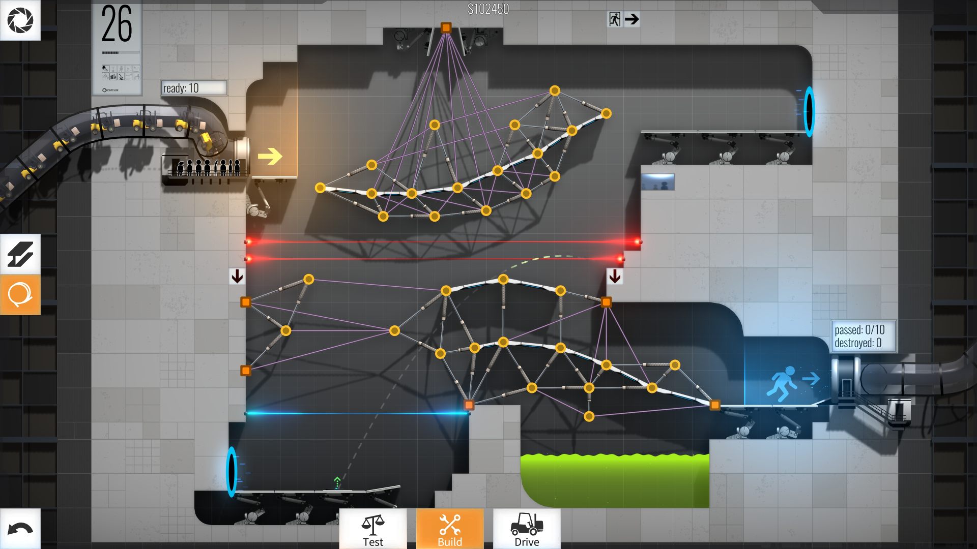 《桥梁工程师传送门/Bridge Constructor Portal》PC中文版下载-含Build.20269804_0