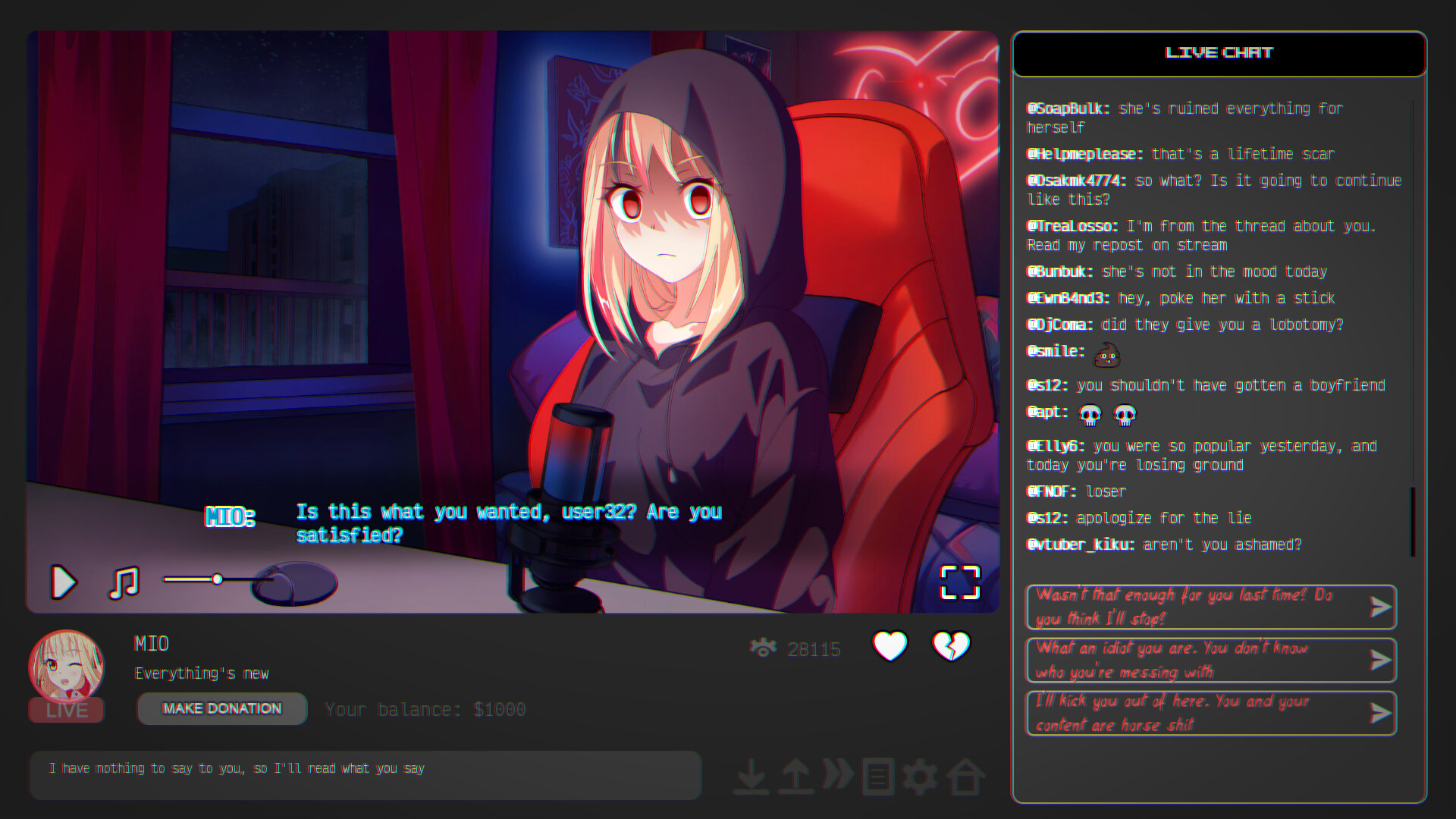 《我恨我的女直播主/I Hate My Waifu Streamer》PC中文版下载_2