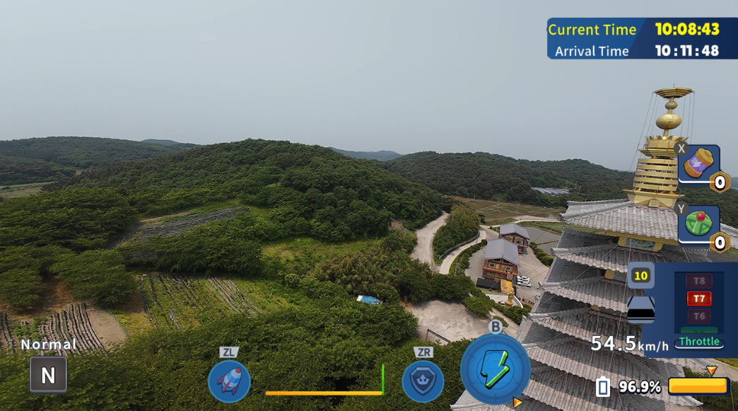 《韩国无人机飞行游览安眠庵 Korean Drone Flying Tour》Switch美版中文NSZ下载_1
