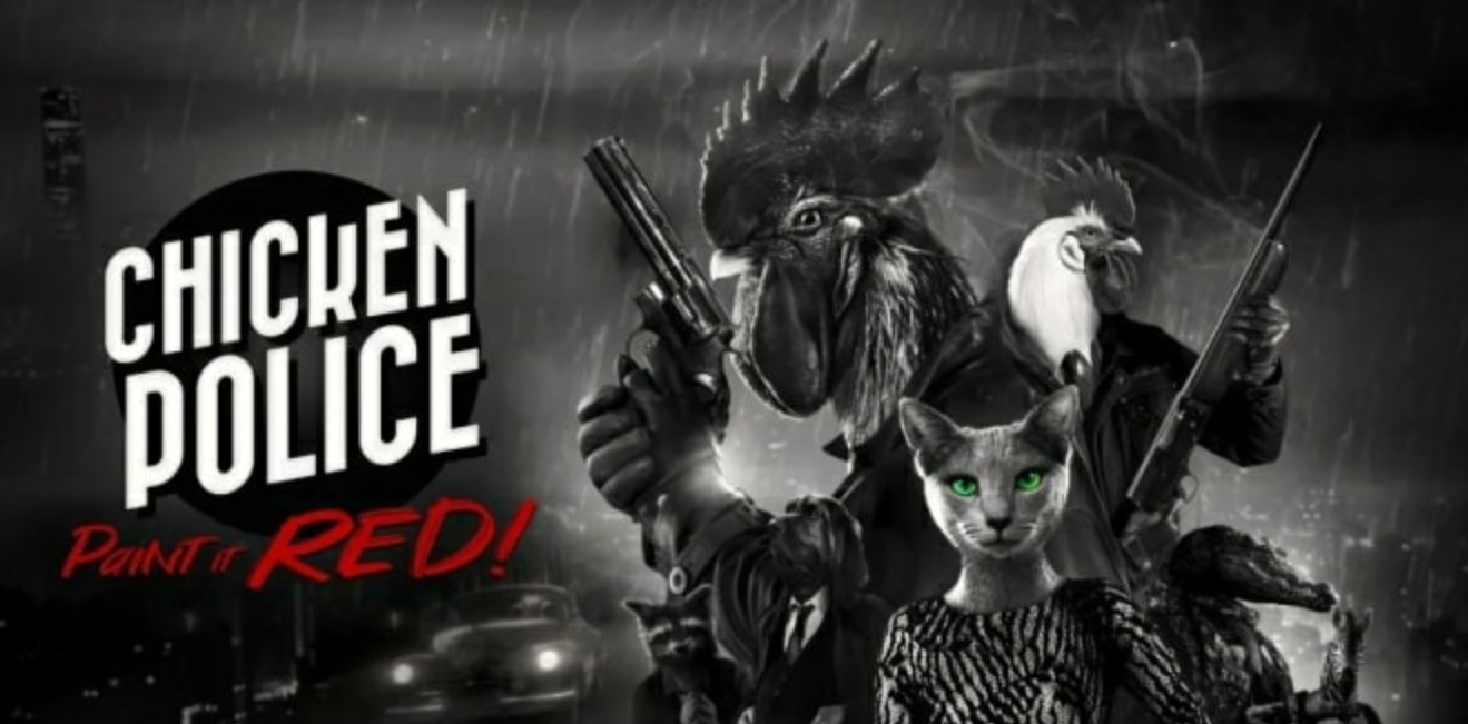 《公鸡神探：骇人听闻 Chicken Police – Paint it RED!》Switch中文版NSP下载 – 含1.0.3补丁_0