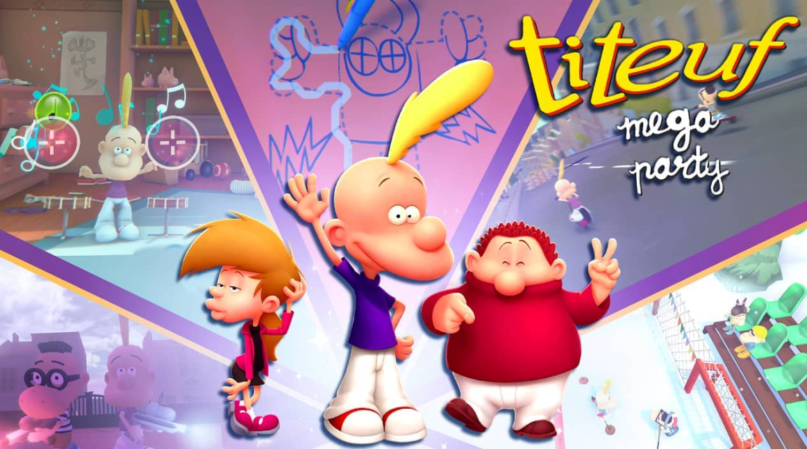 《坏小子迪德夫大派对 Titeuf Mega Party》Switch英文版NSP下载 – 含1.2.0补丁_0