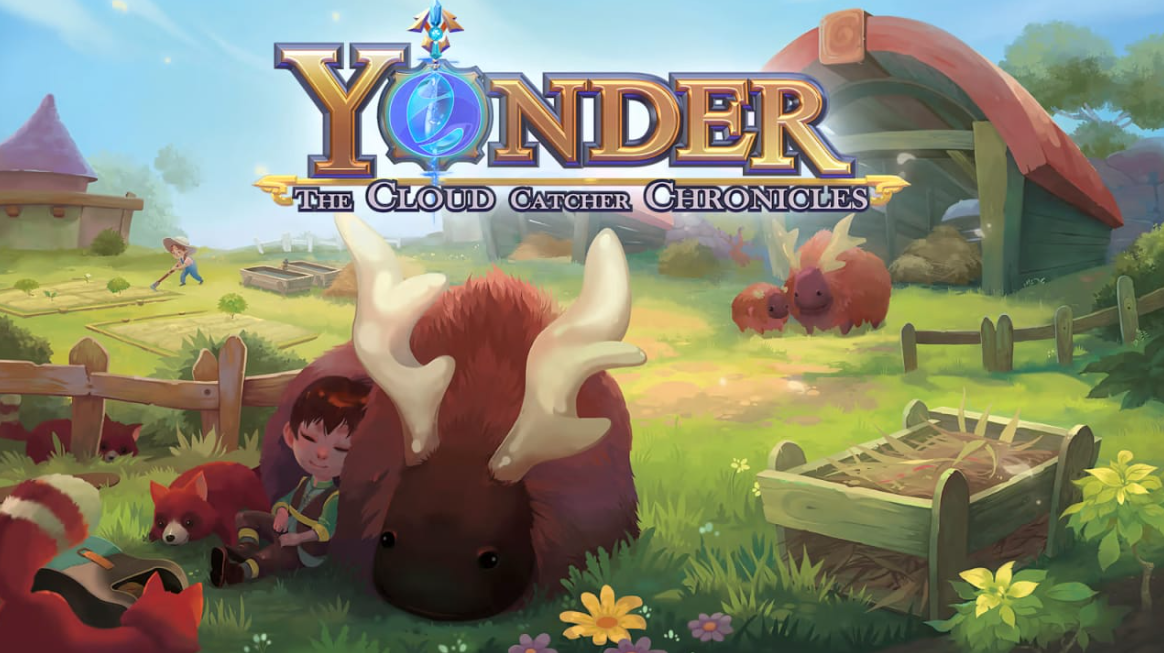 《在远方：追云者编年史 Yonder: The Cloud Catcher Chronicles》Switch中文版NSP下载 – 含1.0.2补丁_0