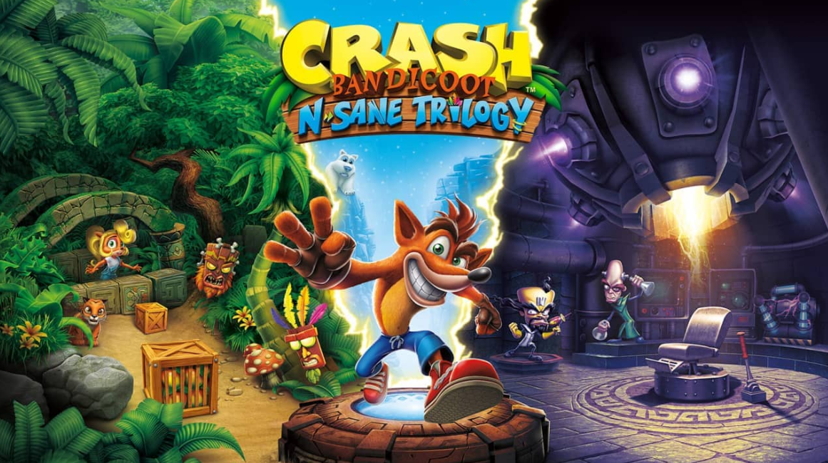 《古惑狼三部曲 Crash Bandicoot N. Sane Trilogy》Switch XCI下载_0