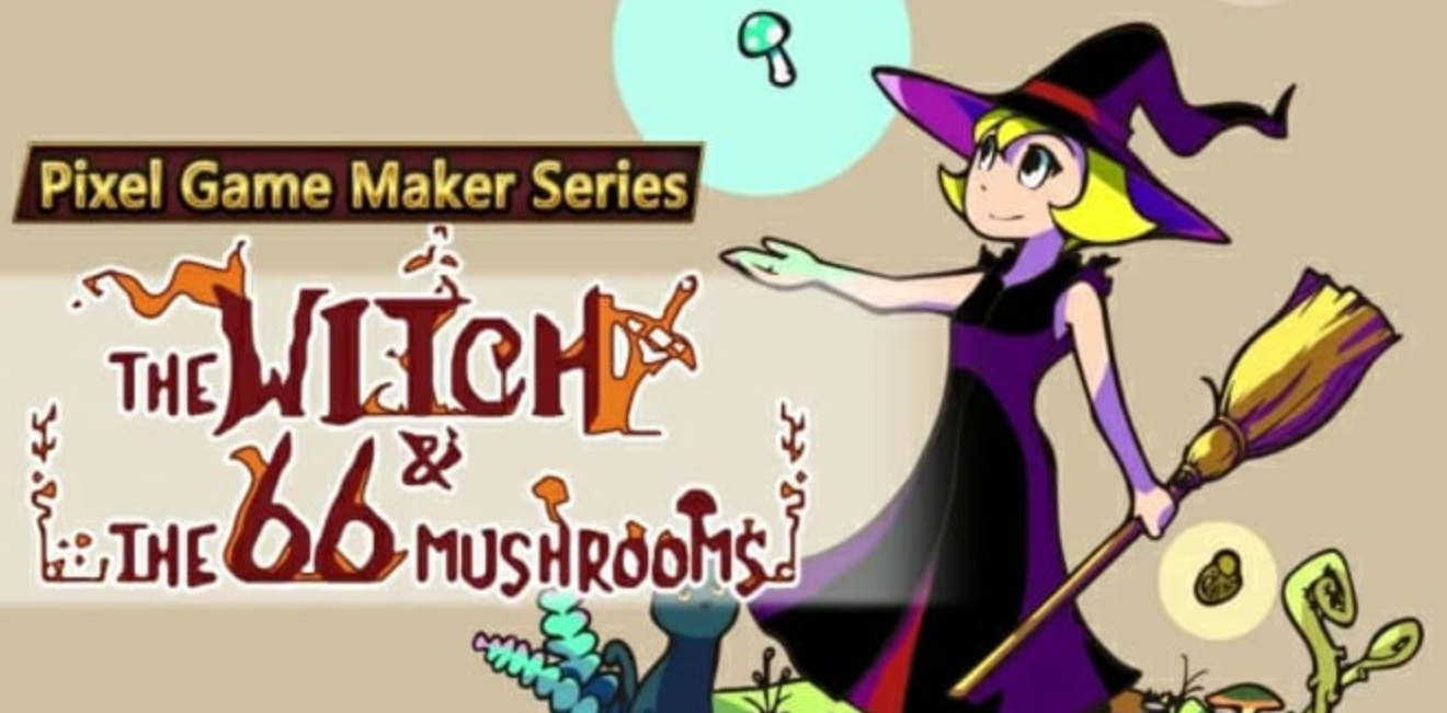 《女巫和66个蘑菇 Pixel Game Maker Series The Witch and The 66 Mushrooms》Switch英文版NSZ下载_0