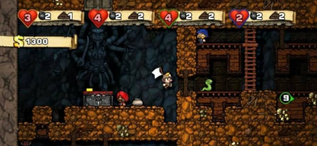 《洞穴探险HD Spelunky Classic HD》Switch中文版NSZ下载 – 含1.0.7补丁_0