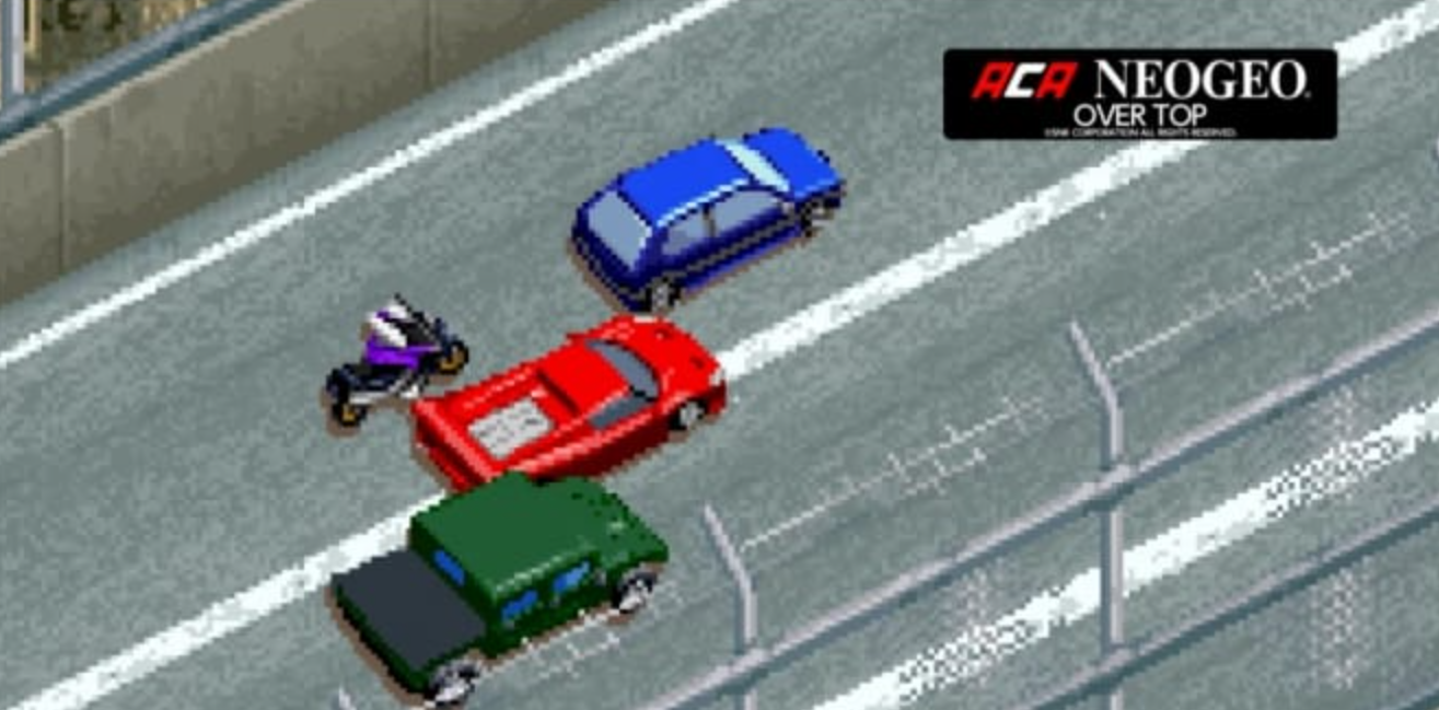 《街机：越野赛车 ACA NEOGEO OVER TOP》Switch英文版NSP下载_0
