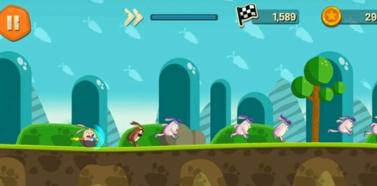 《火箭兔：硬币竞赛 Rocket Rabbit – Coin Race》Switch中文版NSZ下载_0