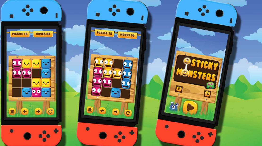 《粘粘怪物 Sticky Monsters》Switch英文版NSZ下载_0