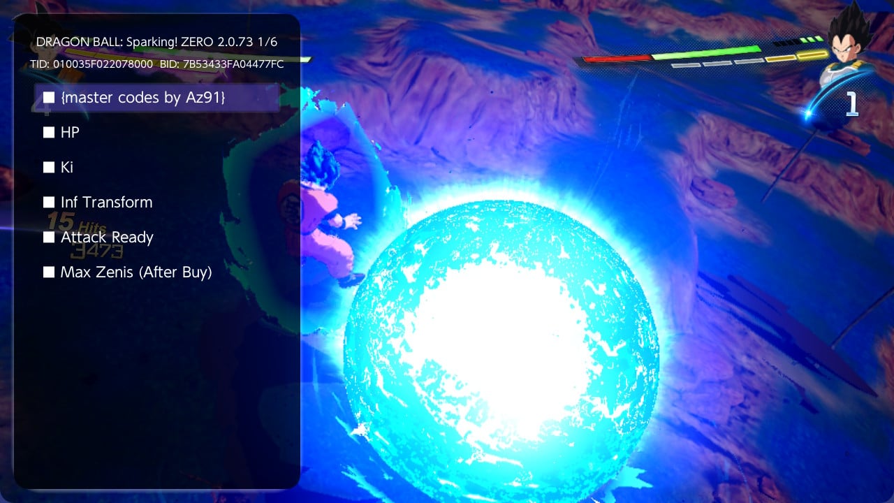 《七龙珠 电光炸裂！ZERO DRAGON BALL Sparking! ZERO》Switch金手指下载 – 含2.0.73_1