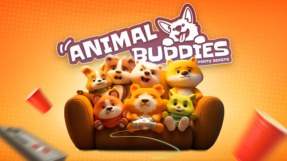 《动物伙伴-派对野兽 Animal Buddies – Party Beasts》switch英文_0