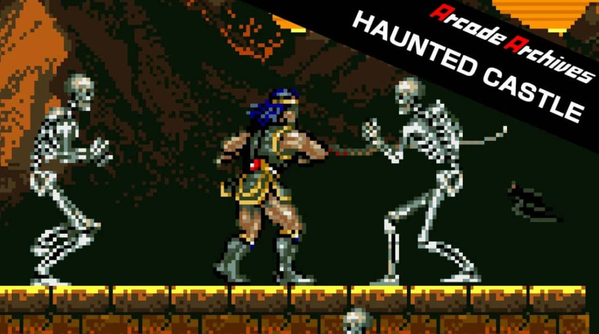 《街机：恶魔城 Arcade Archives HAUNTED CASTLE》Switch英文版NSZ下载_0