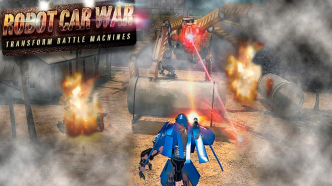《机器人汽车战争：改造战斗机器 Robot Car War: Transform Battle Machines》Switch英文版NSP下载_0