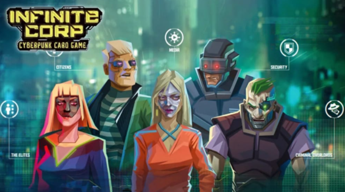 《无限集团：赛博朋克卡牌决策 InfiniteCorp: Cyberpunk Card Game》Switch英文版NSP下载_0