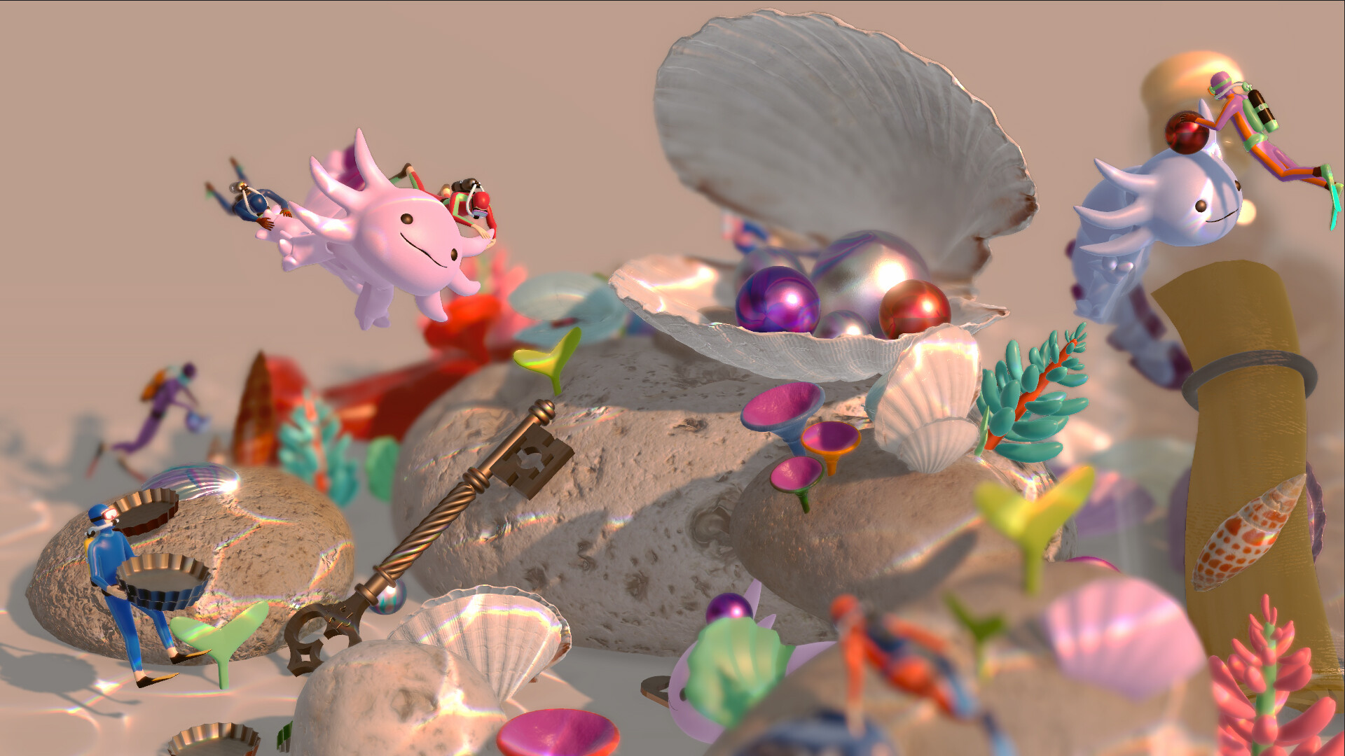 《3D找茬2 Tiny Lands 2》Switch中文版NSZ下载 – 含1.0.0补丁_2