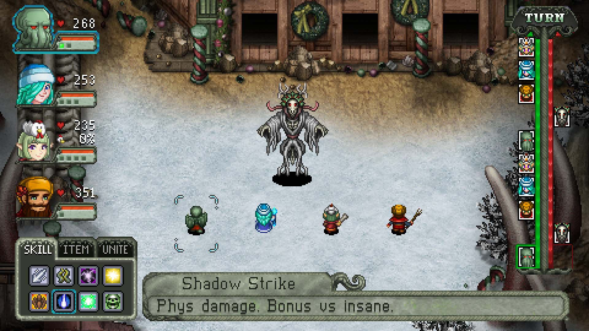 《克苏鲁拯救圣诞节 Cthulhu Saves Christmas》Switch英文版NSP下载 – 含1.0.1补丁_2