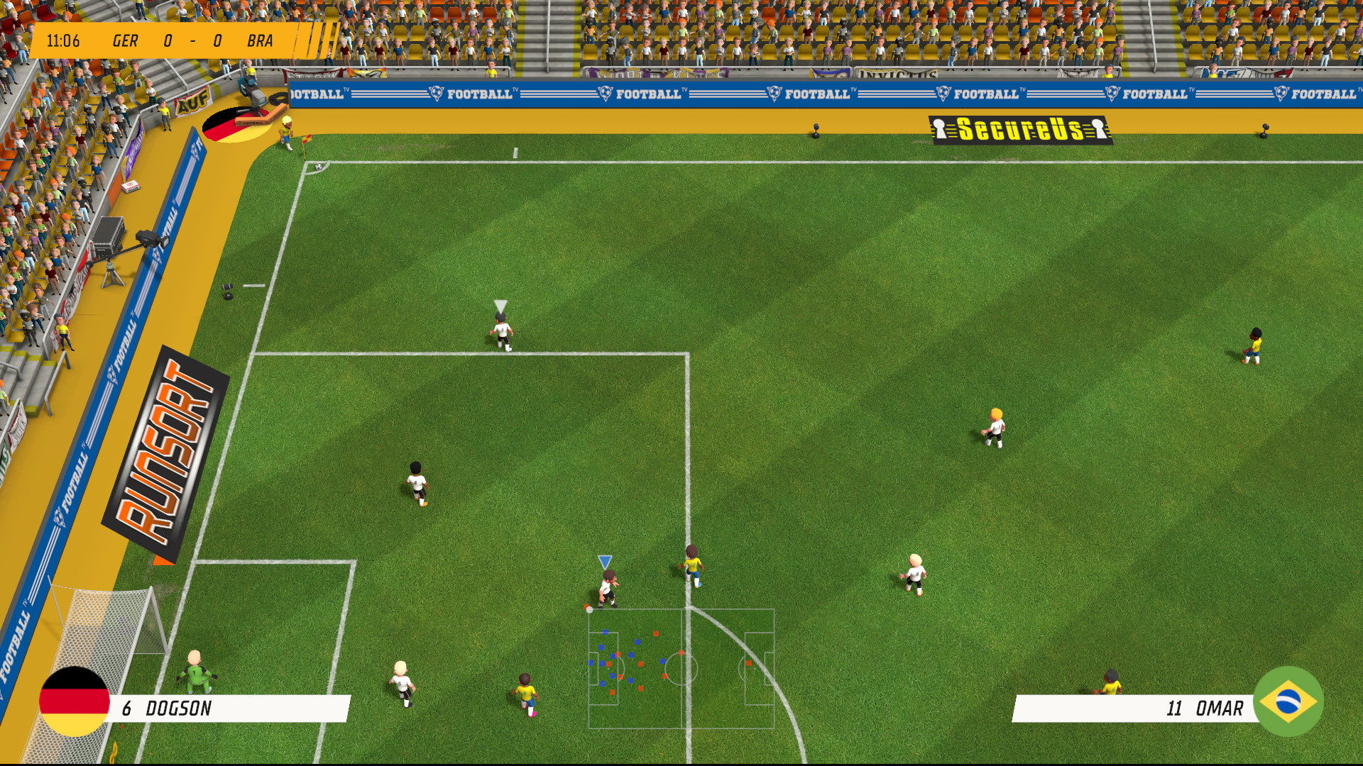 《超级足球爆炸：美国 VS 欧洲 Super Soccer Blast America VS Europe》Switch中文版NSP下载 – 含1.0.9补丁_1