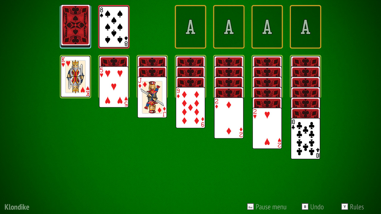 《克朗代克纸牌合辑 Klondike Solitaire Collection》Switch英文版NSZ下载 – 含1.2补丁_2