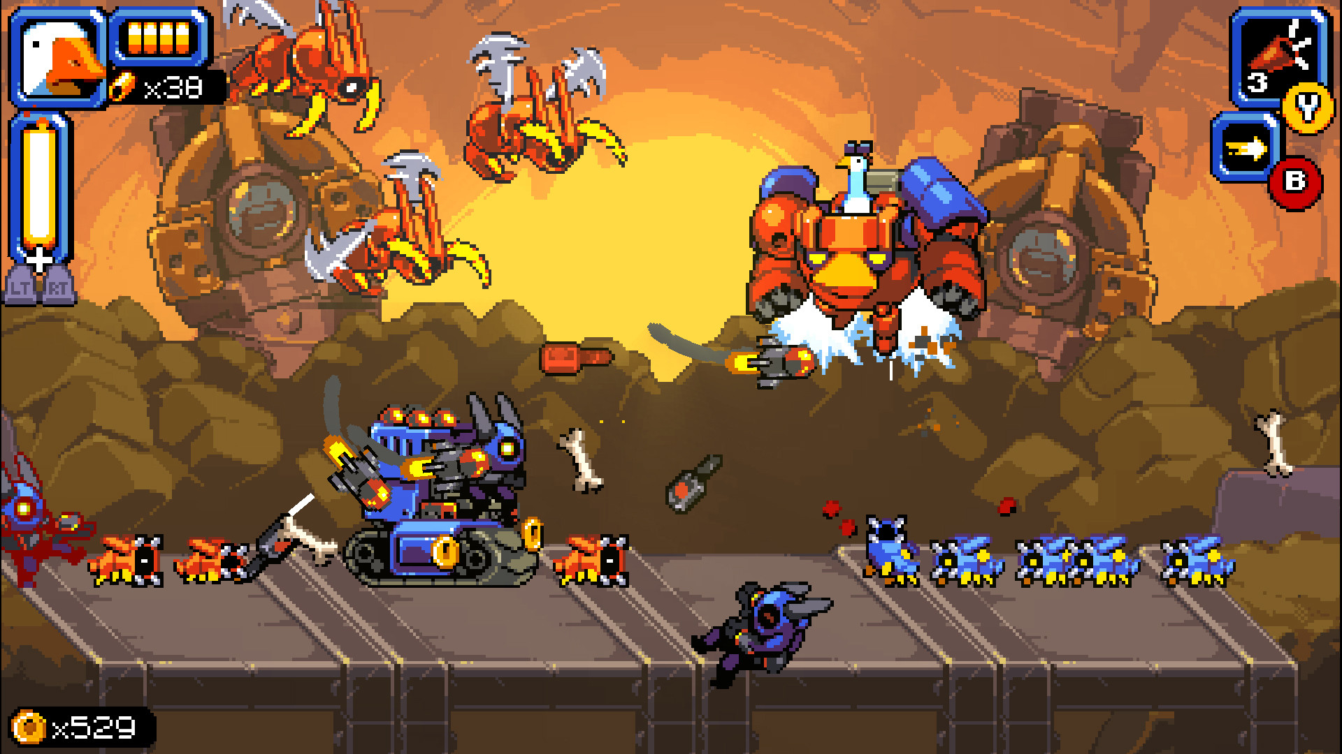 《暴走大鹅 Mighty Goose》Switch中文版NSP下载 – 含1.0.3补丁_1