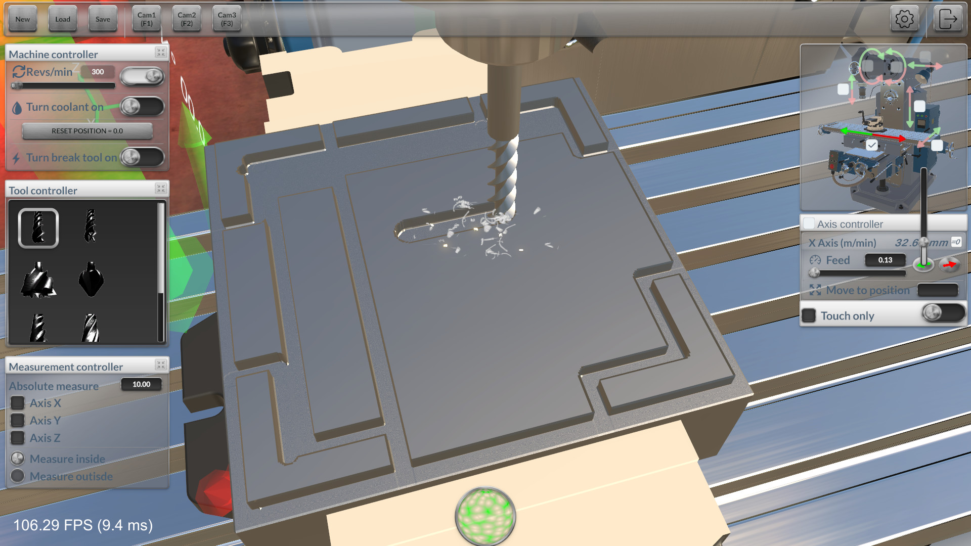 《铣削机模拟器/Milling machine simulator》PC中文版下载-含Build.20665741_1