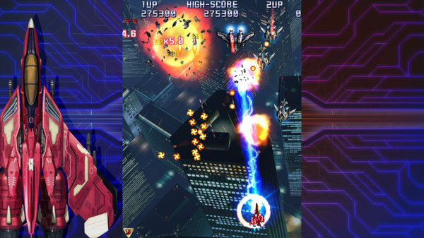 《雷电Ⅳ×米卡多 混音版 Raiden IV x MIKADO remix》Switch英文版NSP下载 – 含1.0.3补丁_1
