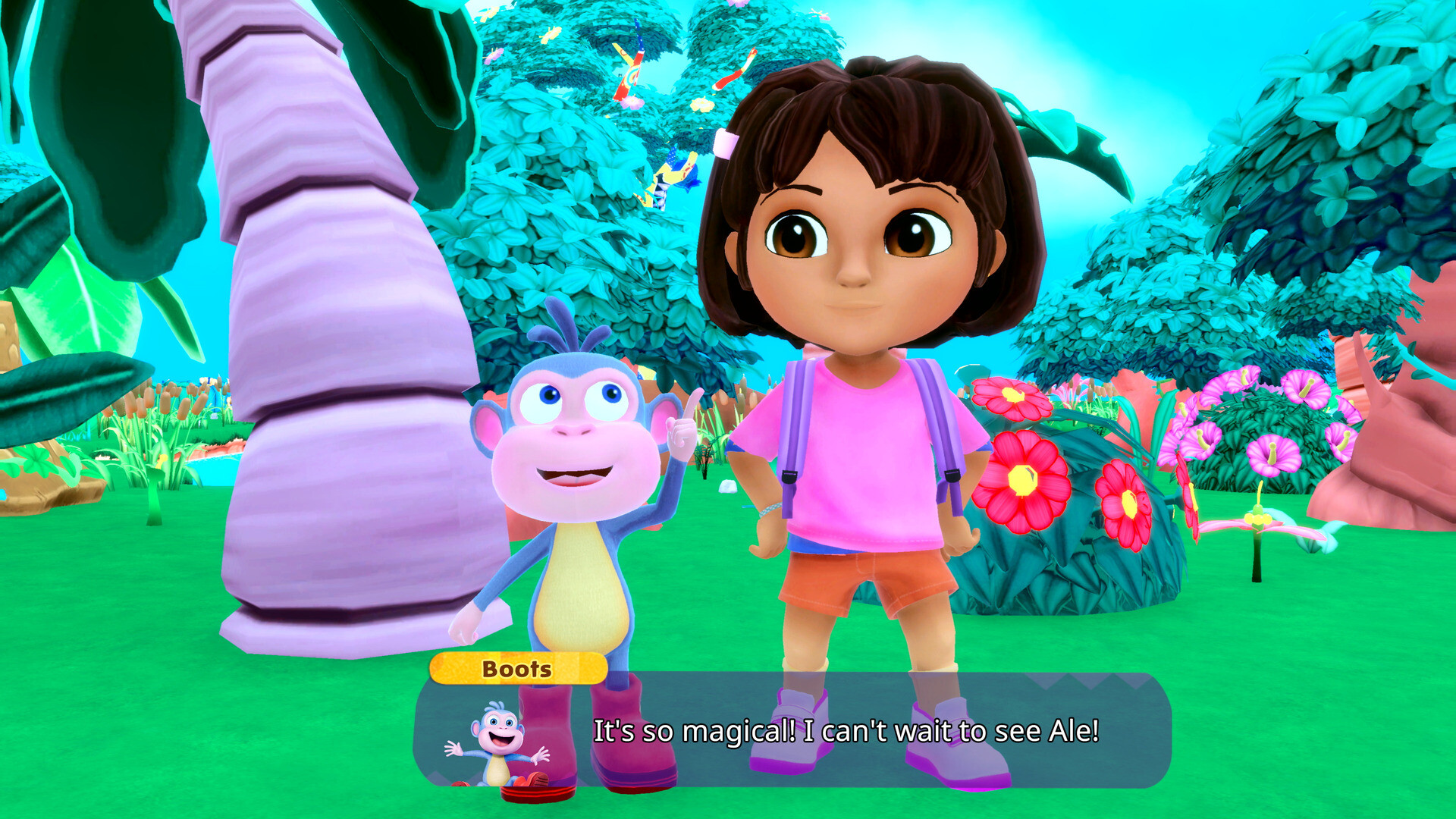 《Dora:热带雨林大营救/Dora: Rainforest Rescue》美版英文+1.0.1补丁_1