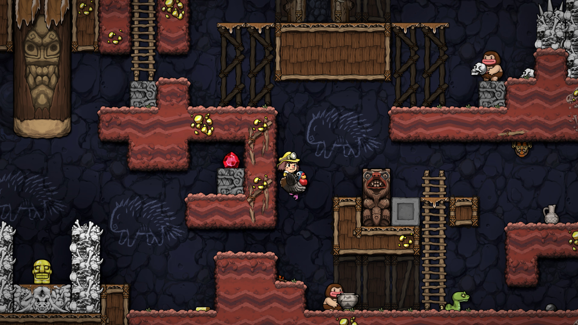 《洞穴冒险2 Spelunky 2》Switch中文版NSZ下载 – 含1.27.0补丁_2