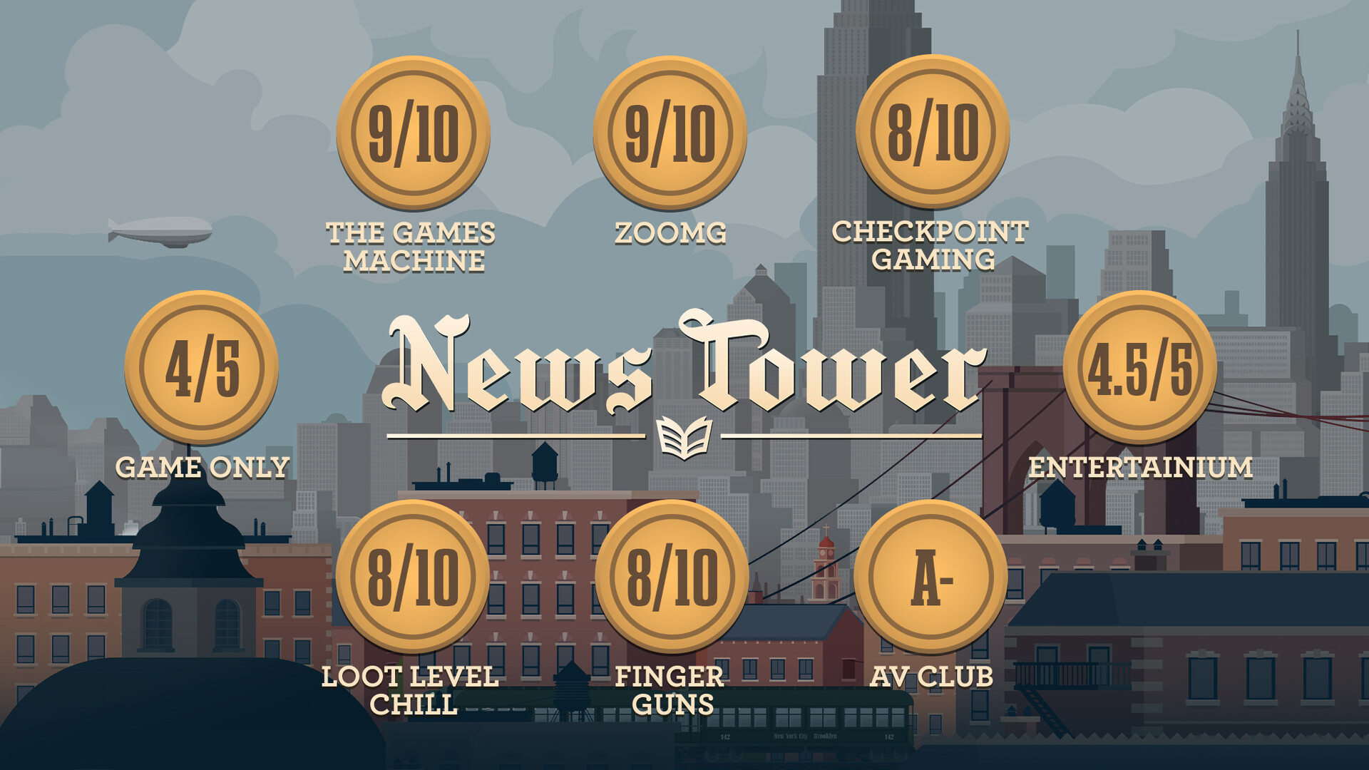 《新闻大厦/News Tower》PC中文版下载-含v1.0正式版_2