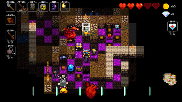 《节奏地牢/Crypt of the NecroDancer》PC中文版下载-含v4.2.0_1