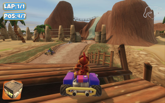 《怪鸡卡丁赛2 Moorhuhn Kart 2》Switch中文版NSZ下载_1