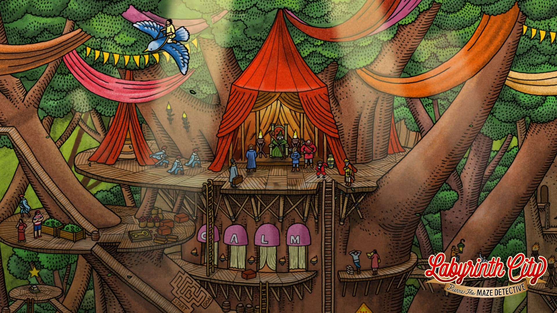 《迷宫大侦探 Labyrinth City: Pierre the Maze Detective》Switch中文版NSP下载 – 含1.0.1补丁_1