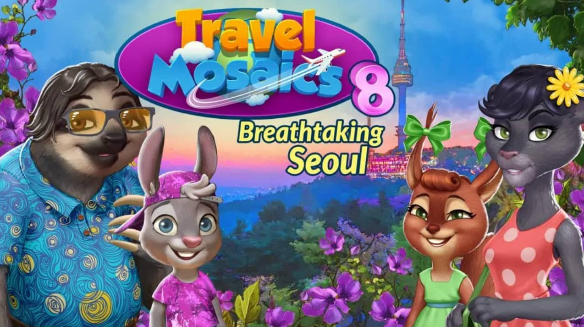 《旅行马赛克8：惊人首尔 Travel Mosaics 8: Breathtaking Seoul》Switch英文版NSP下载_0