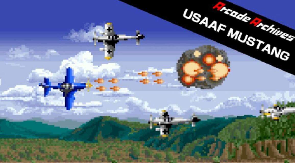 《街机：野马战机 Arcade Archives USAAF MUSTANG》Switch英文版NSP下载_0