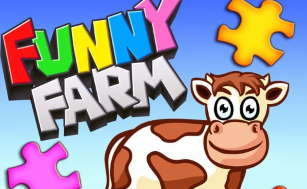 《儿童和幼儿的有趣农场动物拼图游戏 Funny Farm Animal Jigsaw Puzzle Game for Kids and Toddlers》Switch中文版NSP下载_0