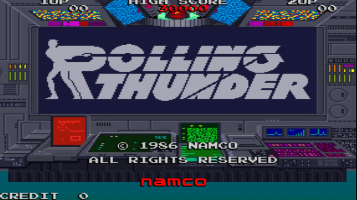 《街机档案雷霆计划 Arcade Archives ROLLING THUNDER》Switch金手指下载 – 含1.0.2_0