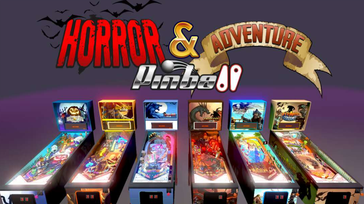 《恐怖与冒险弹球 Horror & Adventure Pinball》Switch英文版NSP下载 – 含1.0.1补丁_0