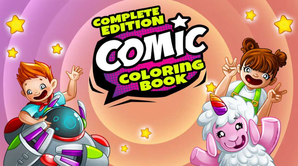 《纸上画车：完全版 Comic Coloring Book – Complete Edition》Switch中文版NSP下载 – 含补丁+DLC_0