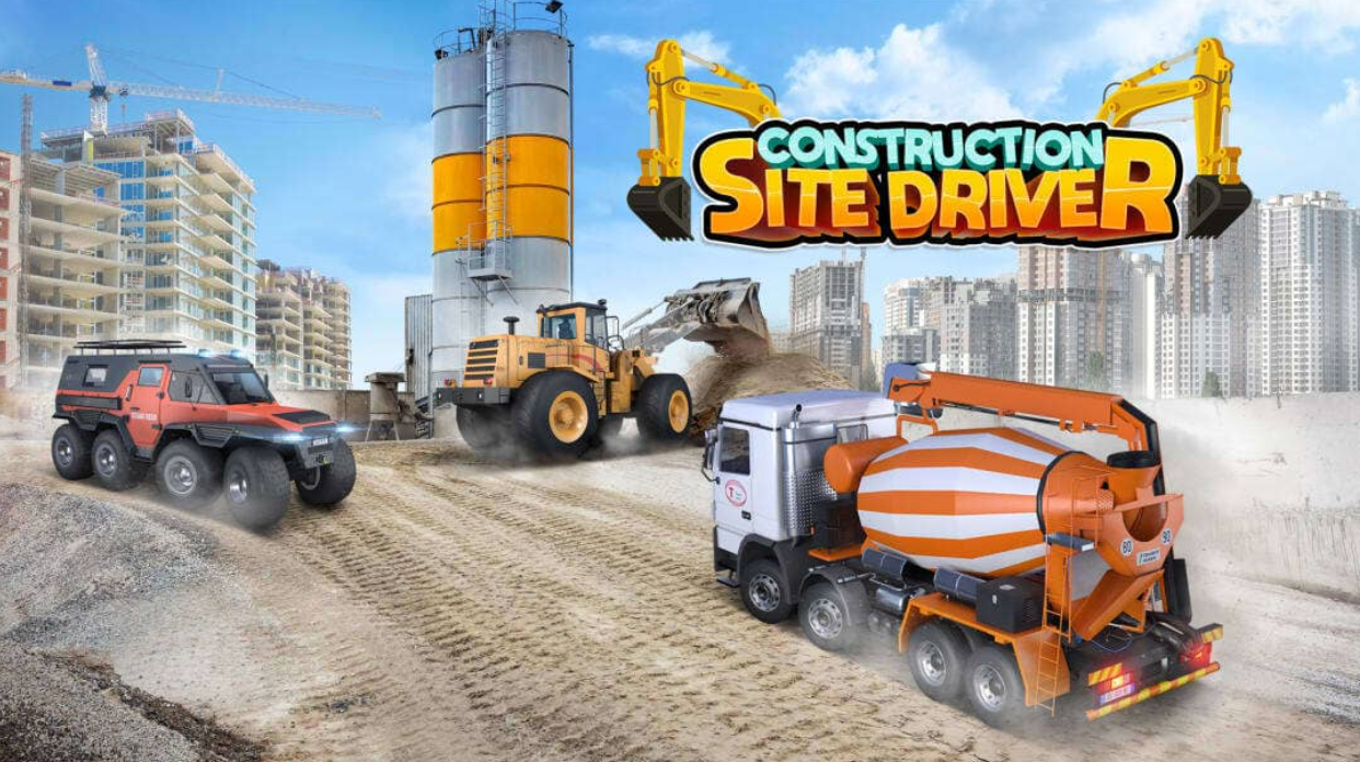 《建筑工地司机 Construction Site Driver》Switch英文版NSZ下载_0