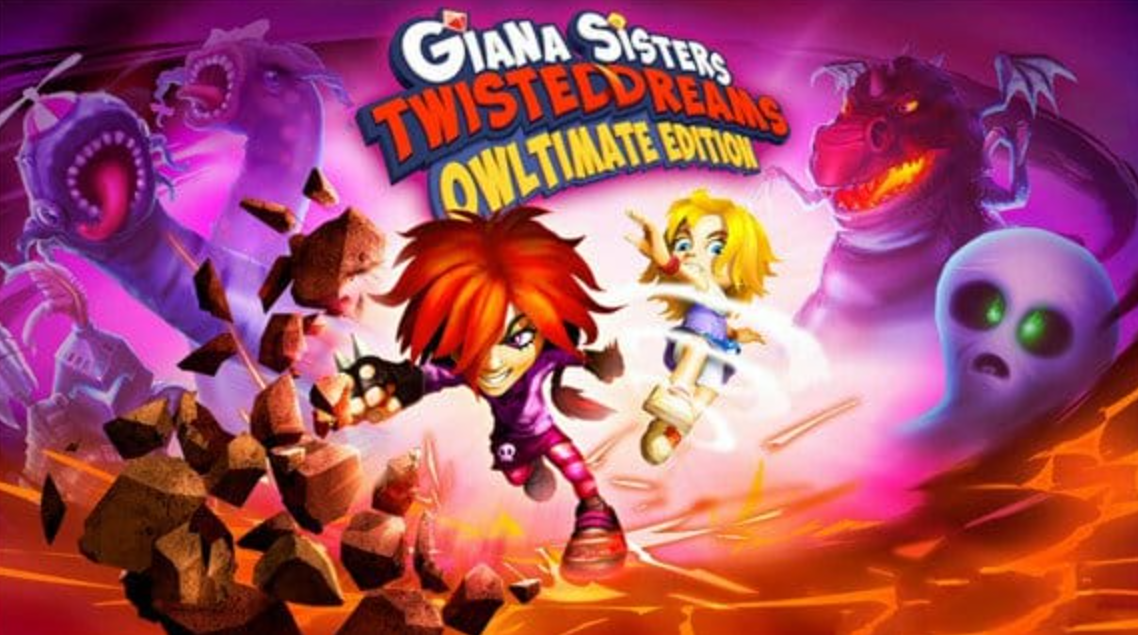 《吉娜姐妹 扭曲梦境 Giana Sisters: Twisted Dreams – Owltimate Edition》Switch中文版NSZ下载 – 含1.0.1补丁_0