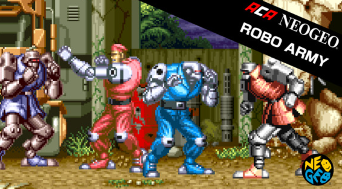 《街机：机甲神兵 ACA NEOGEO ROBO ARMY》Switch英日文版NSP下载_0