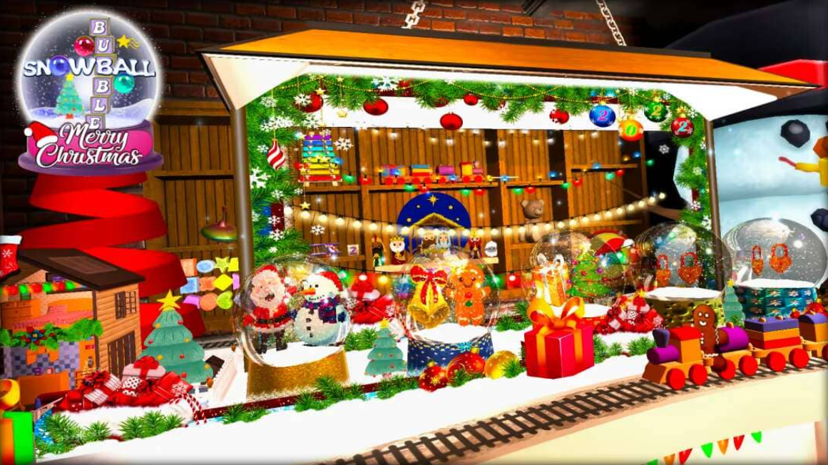 《圣诞快乐雪球泡泡 Merry Christmas Snowball Bubble》Switch英文版NSZ下载_0