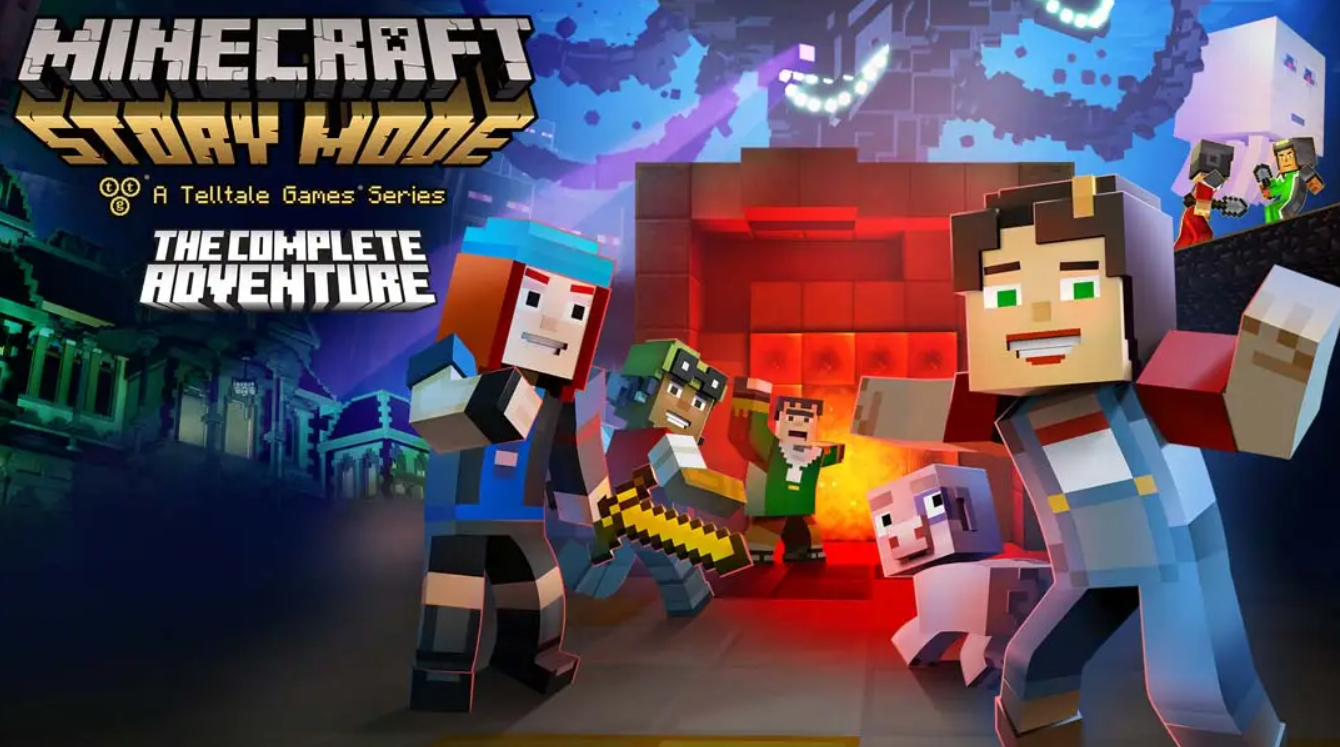 《我的世界：故事模式 – 完整冒险 .Minecraft: Story Mode – The Complete Adventure》Switch美版英文版NSP下载 – 含1.0.0补丁_0