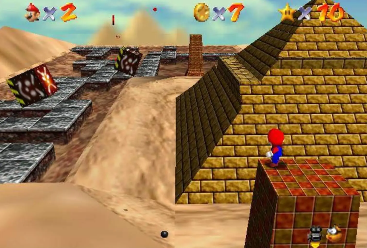 《超级马里奥64 Super Mario 64》Switch英文版NSP下载 – 含1.0.0补丁_0