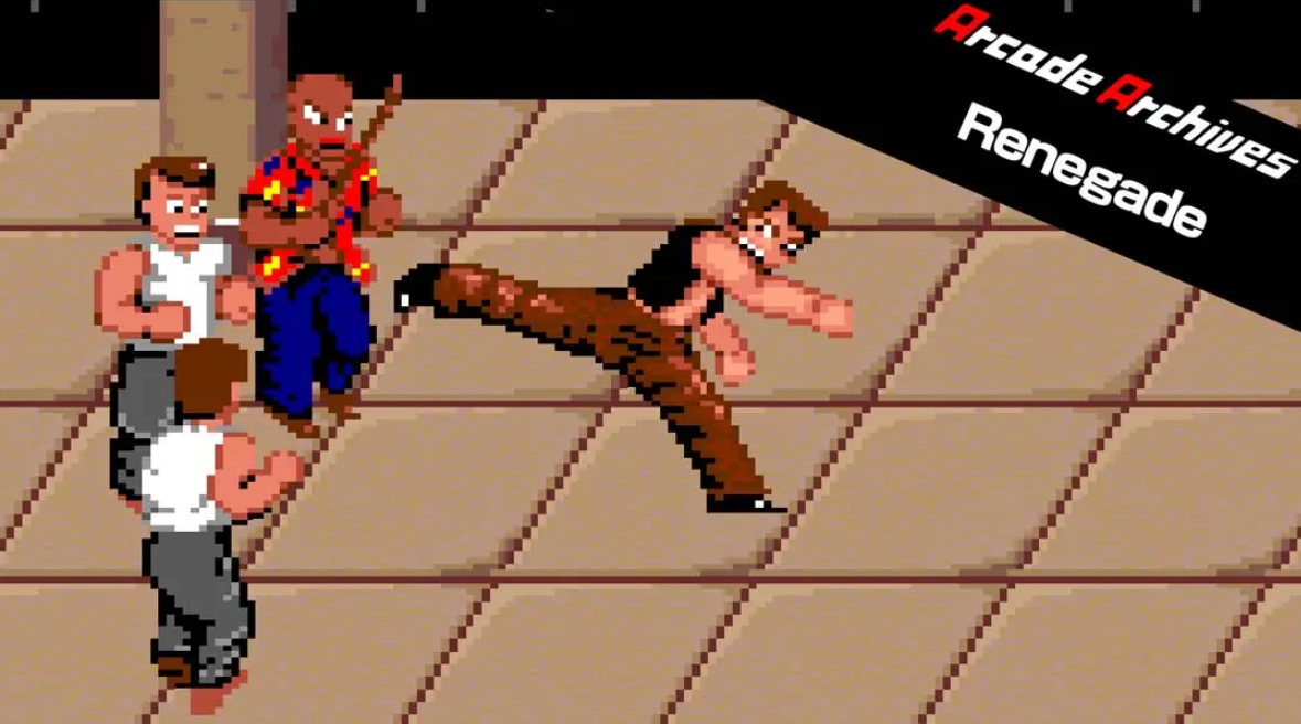《街机档案：热血硬派 Arcade Archives Renegade》Switch英文版NSP下载 – 含1.0.0补丁_0