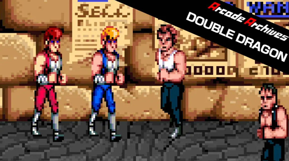 《街机档案：双截龙1 Arcade Archives DOUBLE DRAGON》Switch英文版NSP下载 – 含1.0..0补丁_0