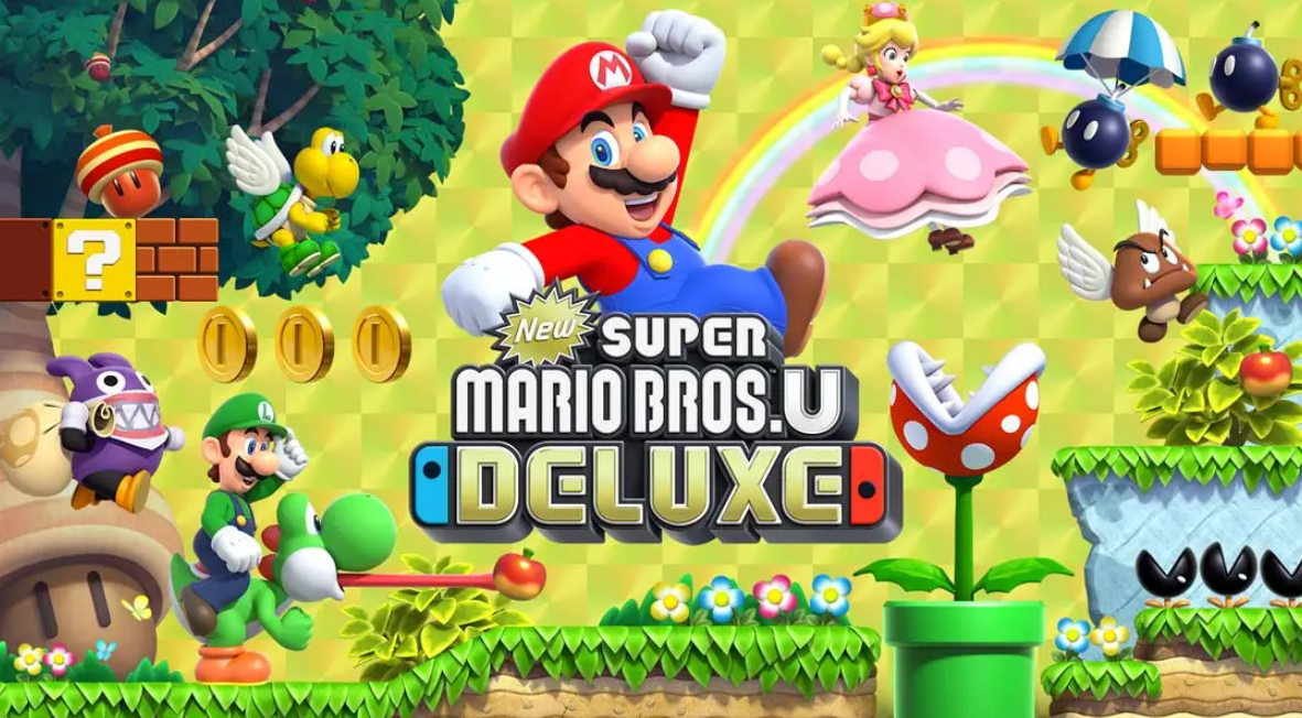 《新超级马里奥兄弟U 豪华版 New Super Mario Bros. U Deluxe》Switch中文版NSP下载 – 含1.0.2补丁_0