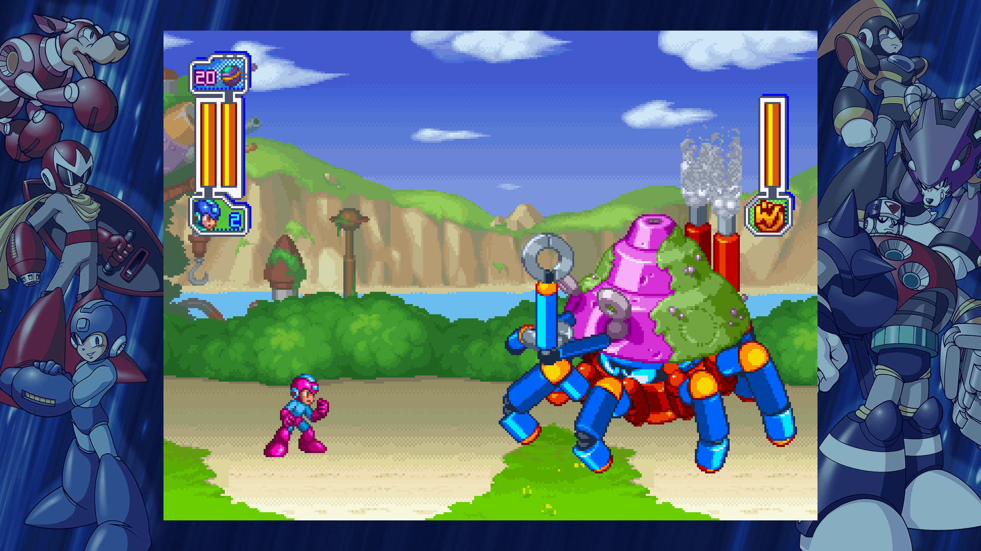 《洛克人传奇合集2 Mega Man Legacy Collection 2》Switch中文版NSP下载 – 含1.0.0补丁_1