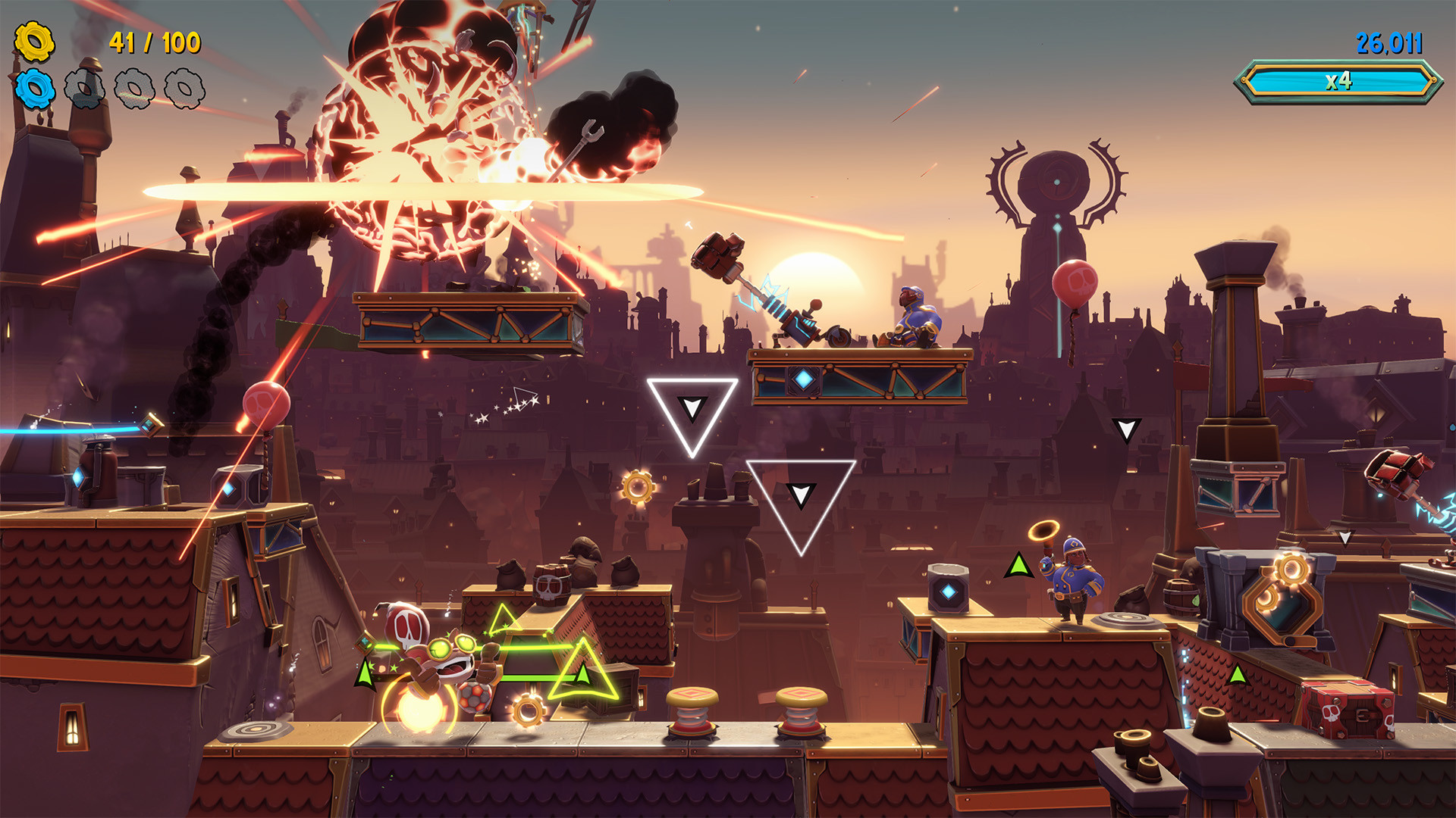 《海克斯炸欢天：英雄联盟外传 Hextech Mayhem A League of Legends Story》Switch中文版NSP下载 – 含1.7补丁+4DLC_2